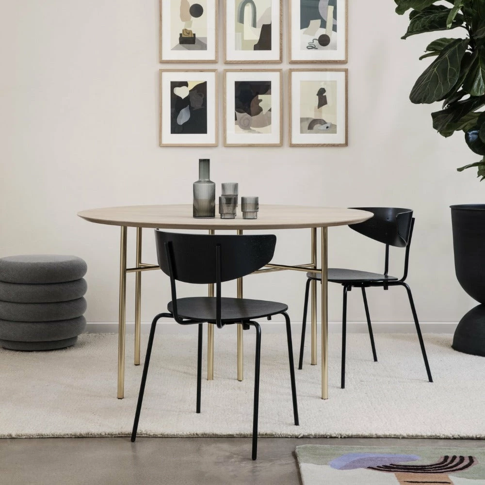 Ferm LIVING Herman Dining Chair Steel Frame - Image 2