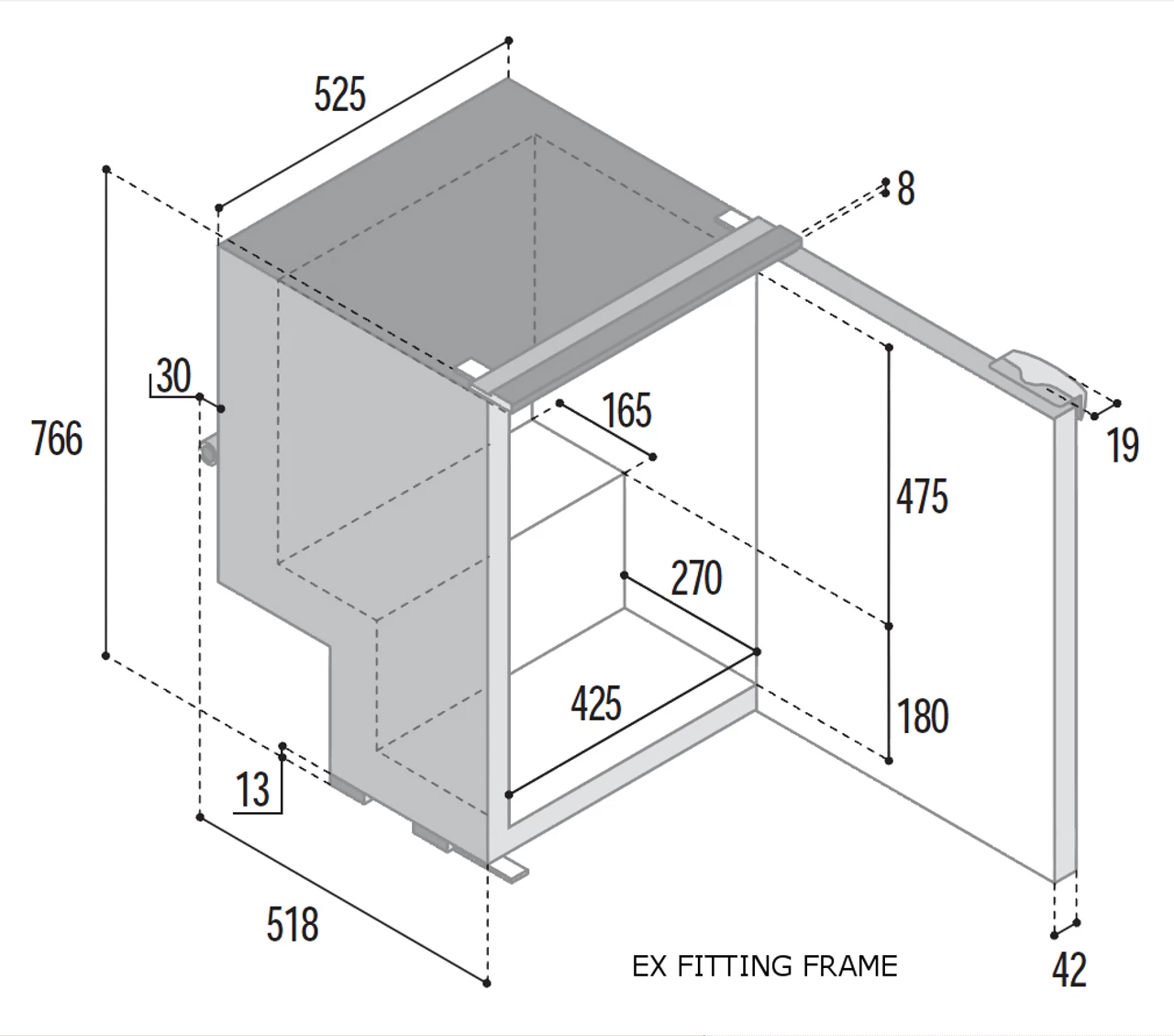 Vitrifrigo C115i 12/24v Compressor Camper Van Fridge - Image 2