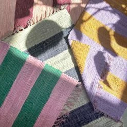 Bongusta Striped Chindi Rug