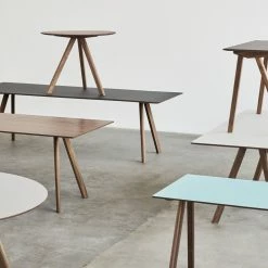 Hay Copenhague Table Rectangular CPH30 Walnut