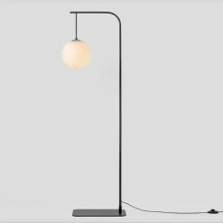 Houseof Corner Floor Lamp Charcoal Grey