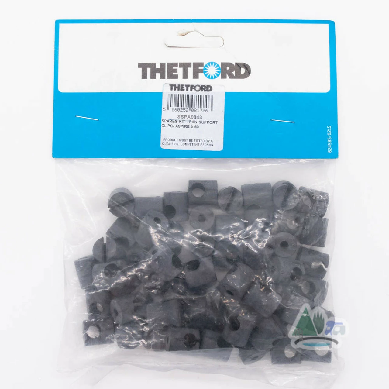 Thetford Spares - Pan Support Clips - Large 50 Pack (SSPA0043)