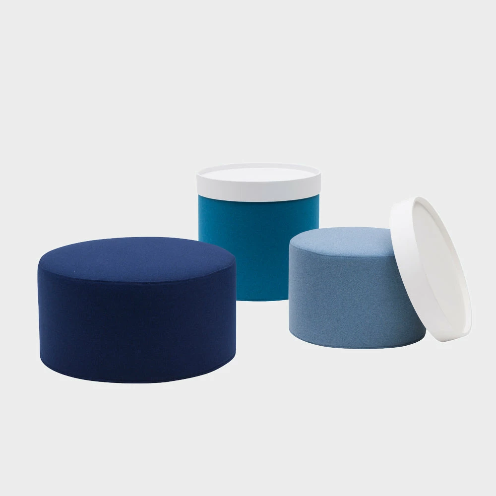 Softline Drum Pouf - Image 3