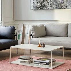 Hay Eiffel Coffee Table Rectangular Warm Sand