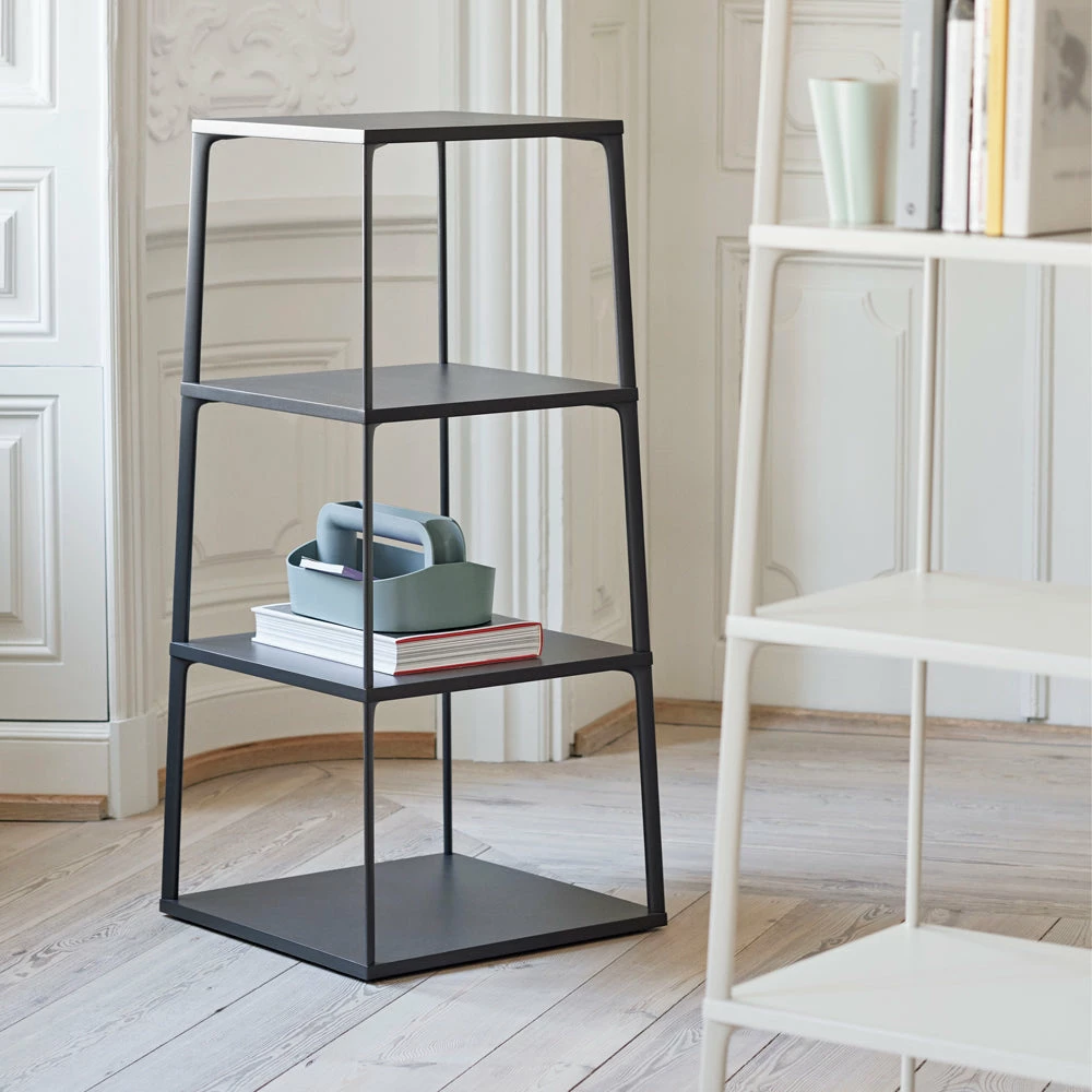 Hay Eiffel Shelving Unit Square Black