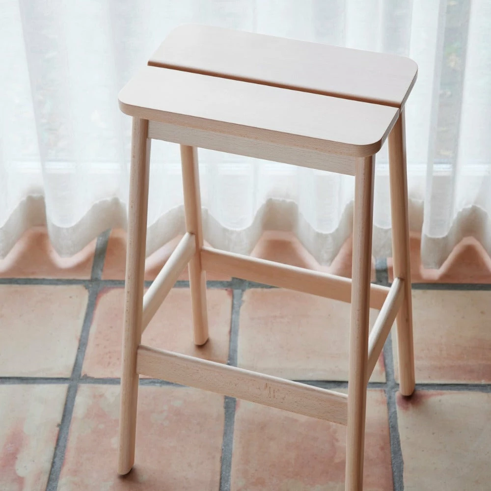 Form & Refine Angle Bar Stool - Image 3