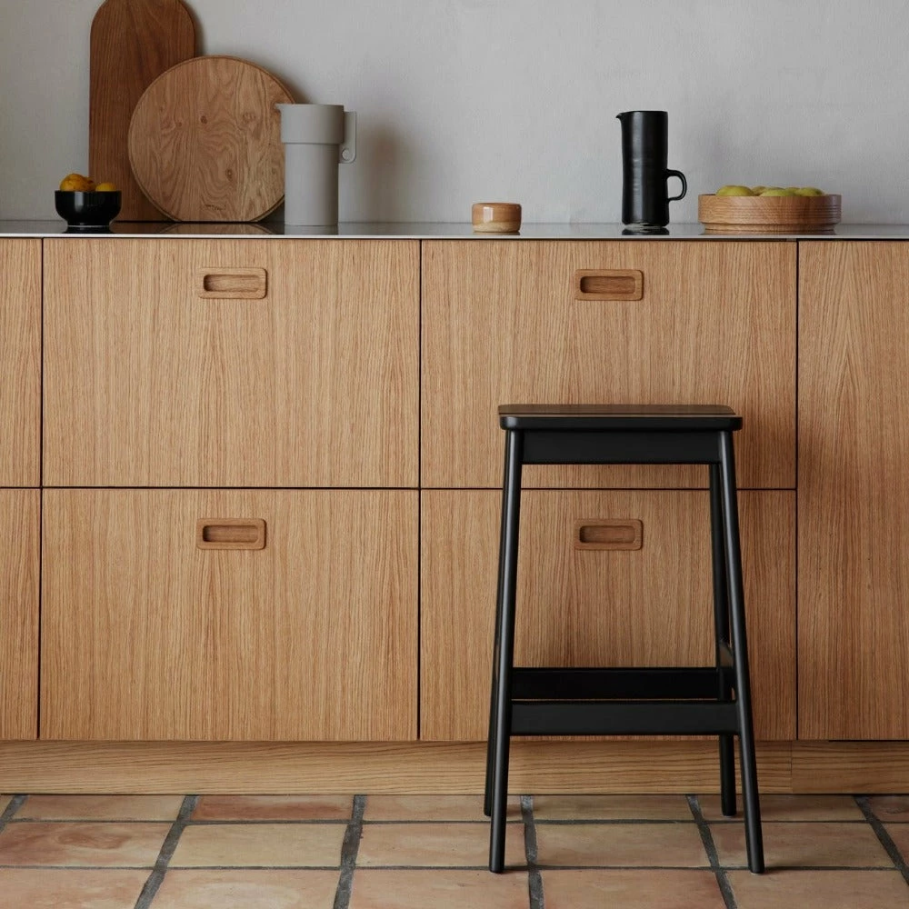 Form & Refine Angle Bar Stool - Image 2