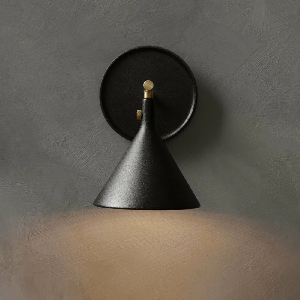 Menu Cast Wall Sconce Lamp Black - Image 2