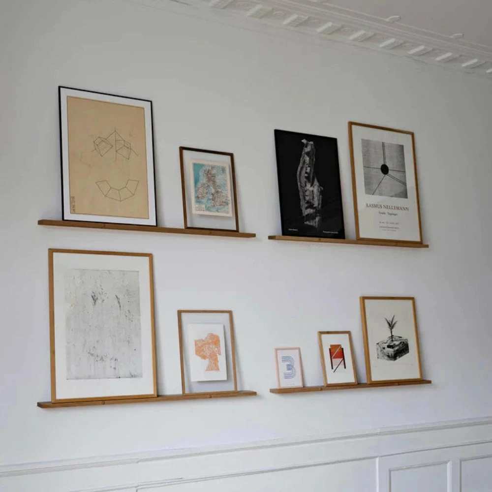 Moebe Gallery Shelf Oak - Image 2