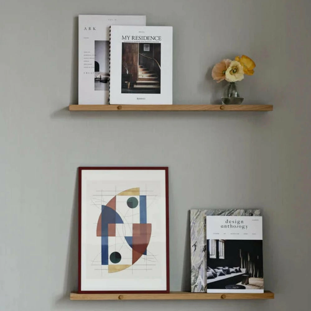 Moebe Gallery Shelf Oak - Image 3