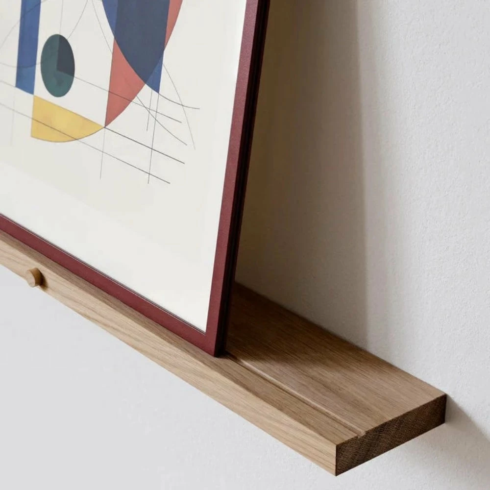 Moebe Gallery Shelf Oak