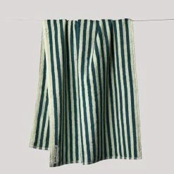 Bongusta Naram Towels Sea Foam & Dark Teal