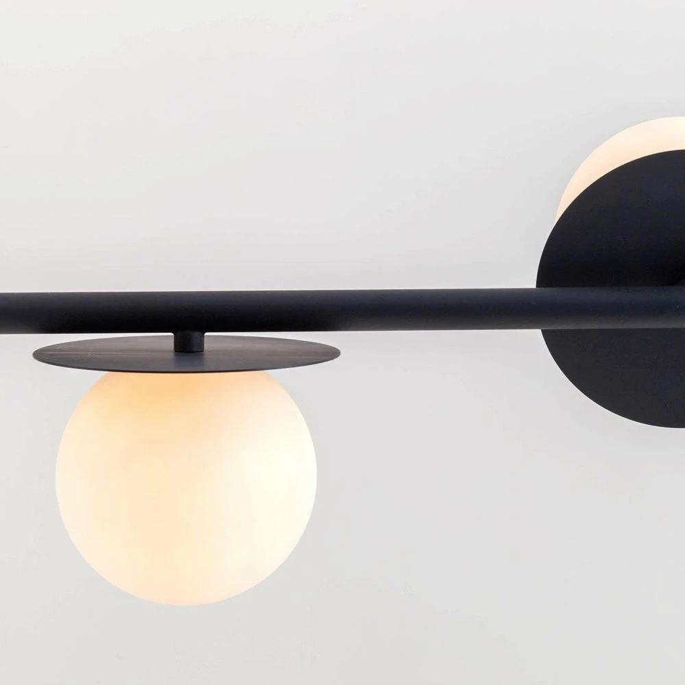 Houseof Opal Disk Ceiling Light Charcoal - Image 3