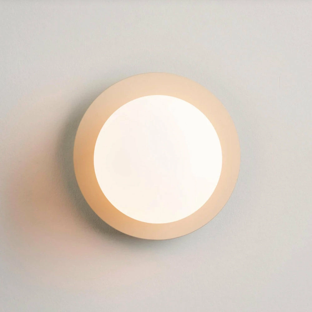 Houseof Opal Disk Wall Light Sand - Image 3