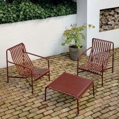 Hay Palissade Outdoor Furniture Iron Red