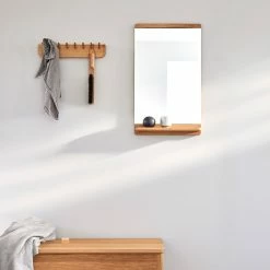 Form & Refine Rim Wall Mirror Oak
