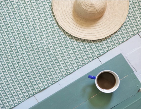 Brita Of Sweden Strand Woven Plastic Rug - Image 2