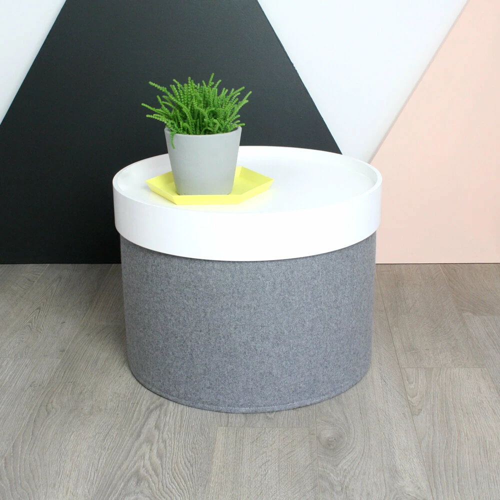 Softline Drum Pouf - Image 4