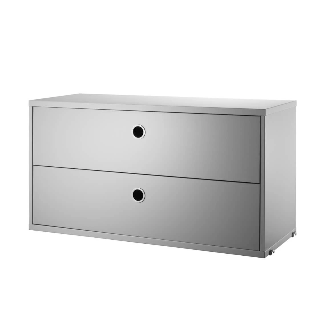 String System Cabinet With Two Drawers - Image 6