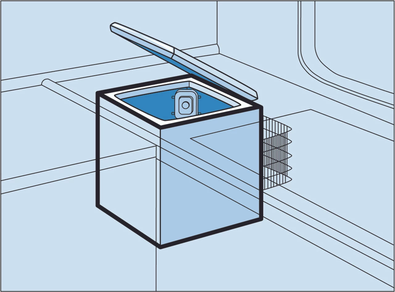 Dometic Waeco Coolmatic CB36 Top Loading Fridge Campervan And Marine Use - Image 2