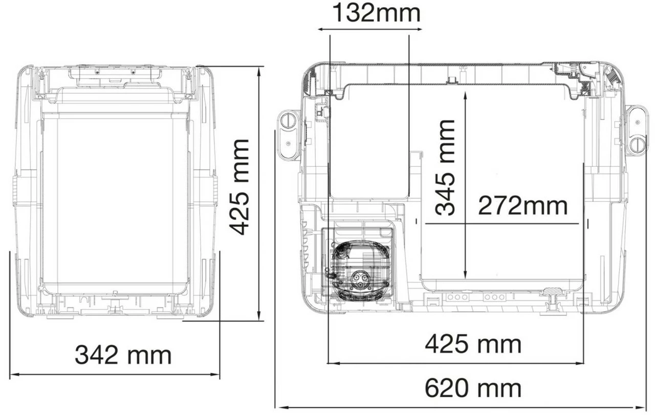 Dometic Waeco CoolFreeze CFX 28 Portable Compressor Fridge Freezer Cool Box - Image 4