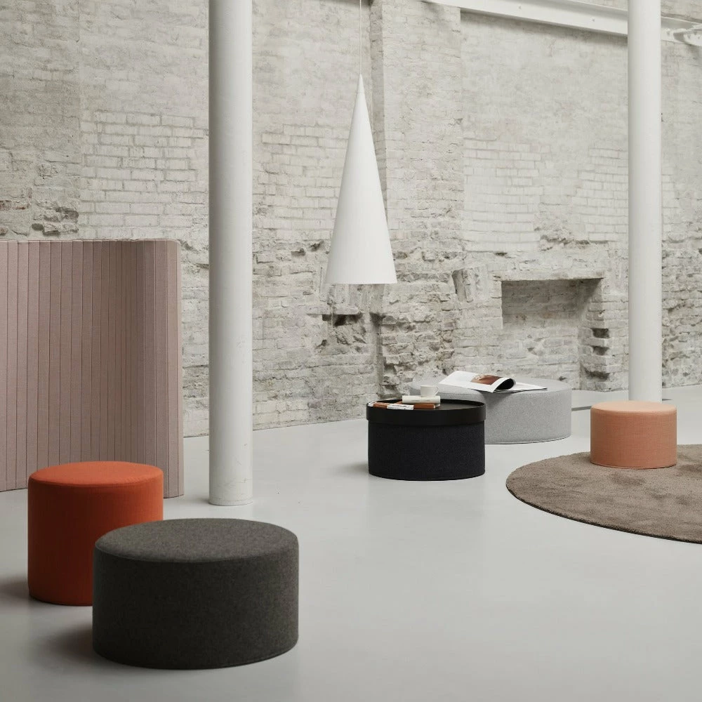 Softline Drum Pouf - Image 2