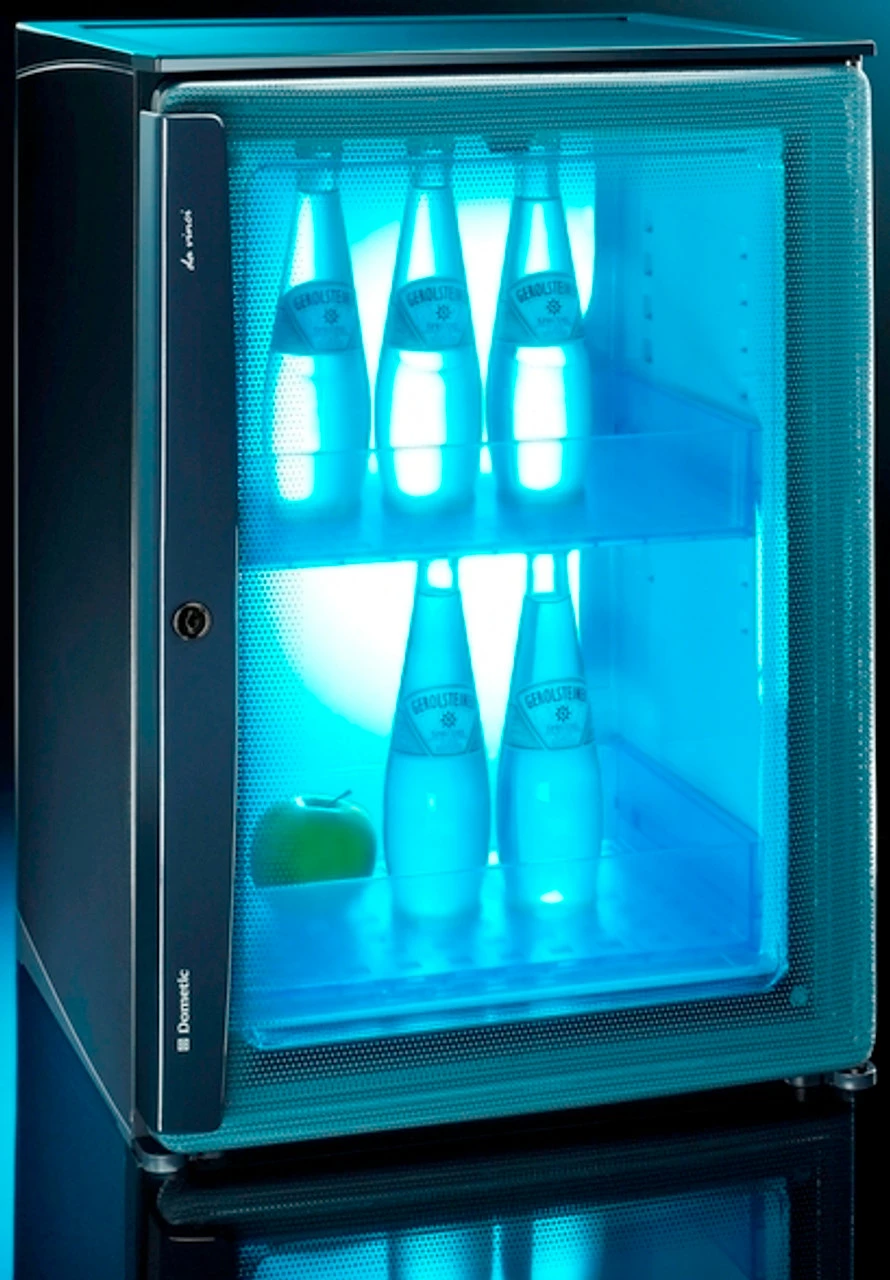 Dometic HiPro 4000 Vision Glass Door Mini Bar Fridge - Image 3
