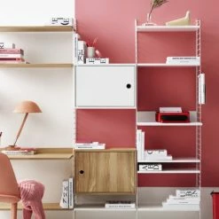 String Cabinet With Swing Door