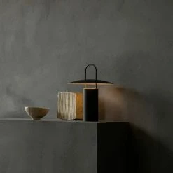 Menu Ray Portable Table Lamp Black