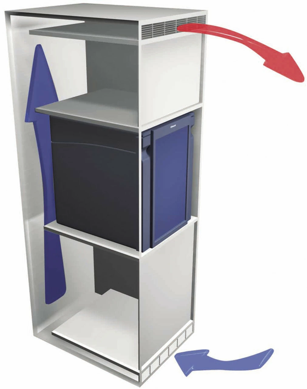 Dometic HiPro 4000 Vision Glass Door Mini Bar Fridge - Image 5