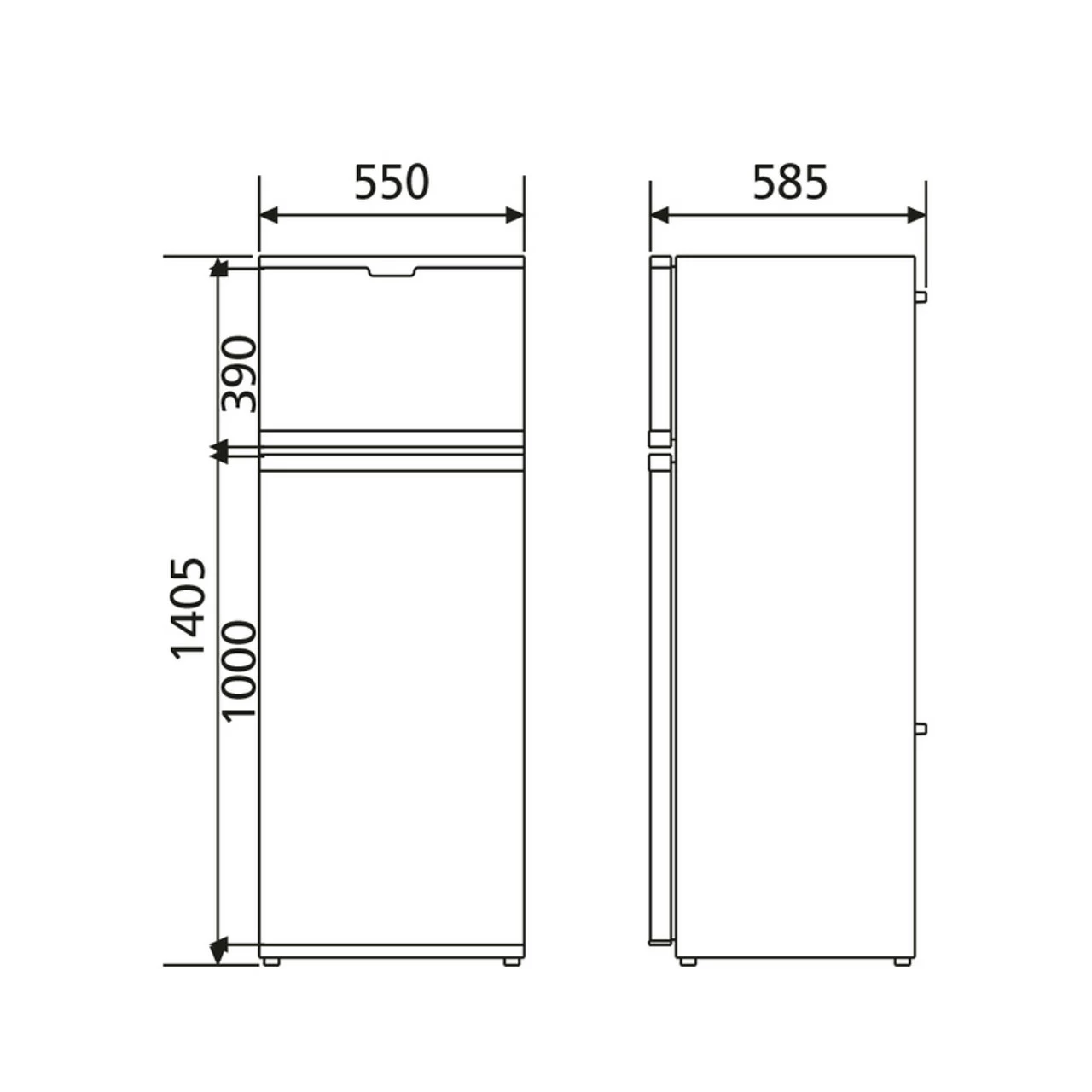 Dometic Waeco Coolmatic HDC225 Motorhome Compressor Fridge Freezer - Image 2